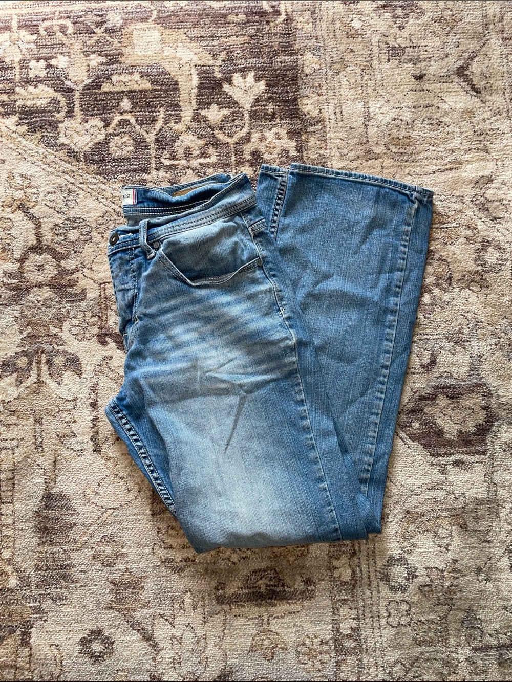 Light Blue Men’s Bootcut Jeans